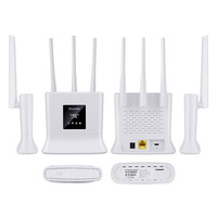 TIANJIE sieci wysokiej prędkości 3G 4G CPE Router wi-fi LTE FDD TDD antena zewnętrzna Hotspot RJ45 WAN LAN gniazdo karty Sim Modem Dongle 2
